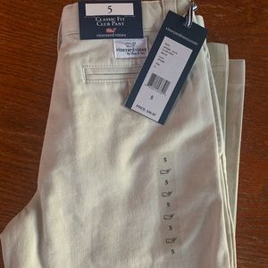 NWT - Vineyard Vines Classic Fit Club Pants